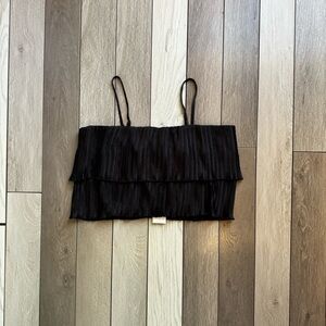 ASTR The Label Pleated Tiered Convertible Camisole | Size: Small | NWT